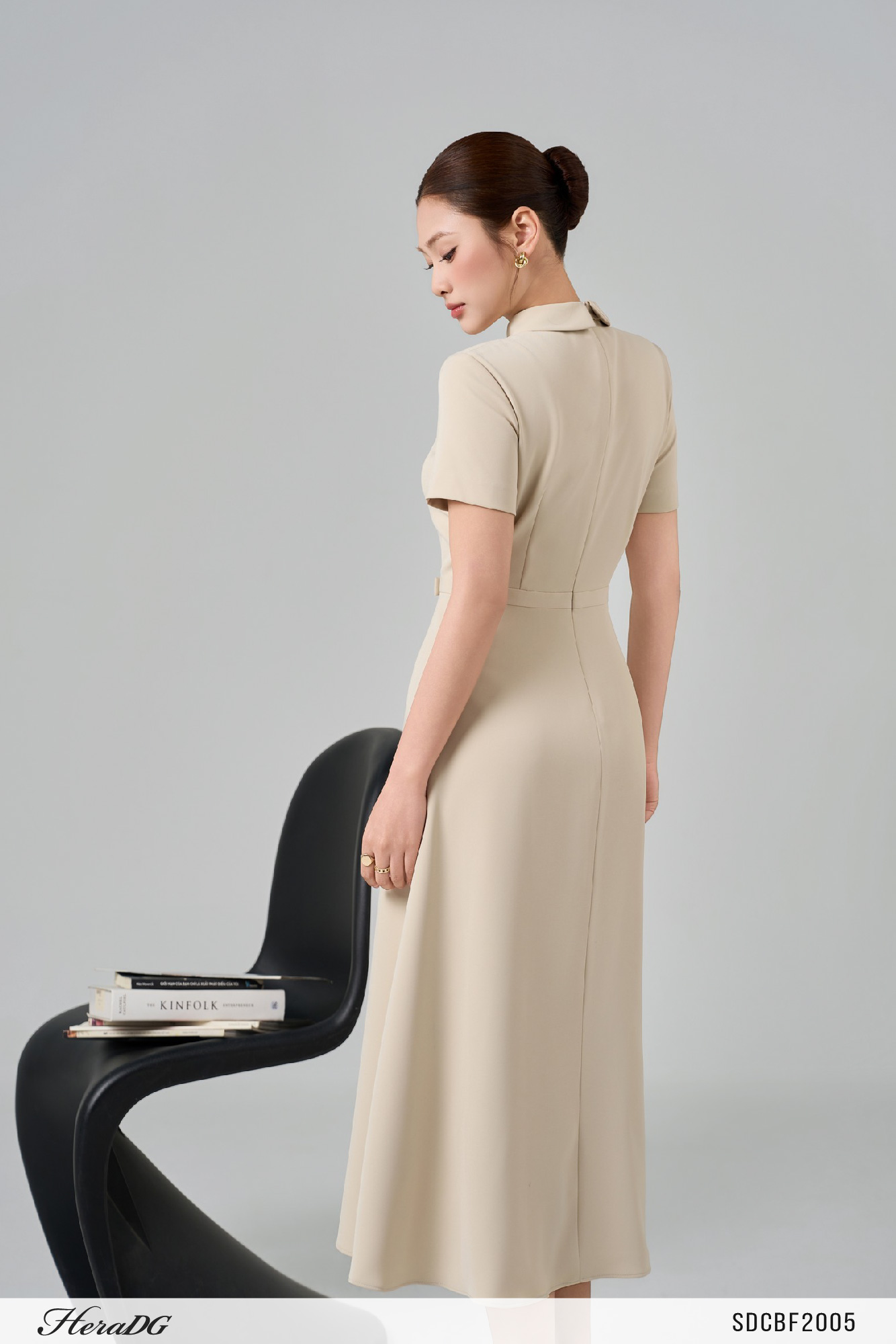 Ảnh của Đầm xoè eo đính nơ